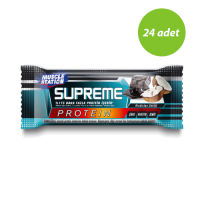 Muscle Station Protein Supreme Dark Chocolate Coconut 40 Gr 24 Adet